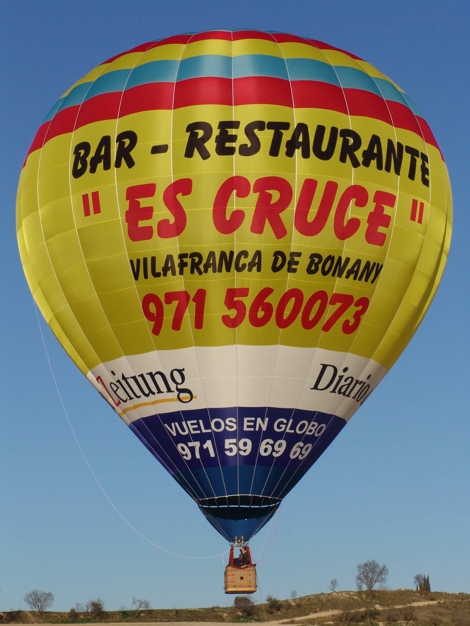 Globo Es cruce globo de es cruce mallorca